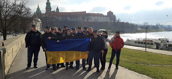 Працівники та клієнти САЗу на екскурсії м.Краків. Польща. Лютий 2020 рік.