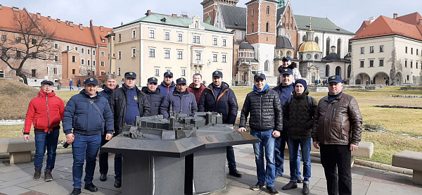 Працівники та клієнти САЗу на екскурсії м.Краків. Польща. Лютий 2020 рік.