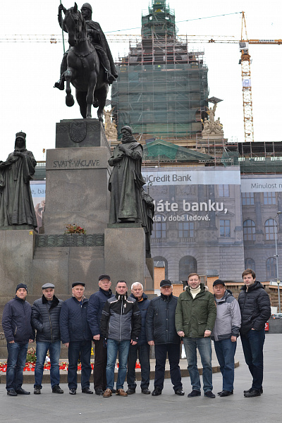 На Вацлавській площі в Празі. Чехія